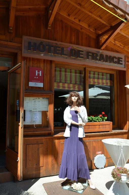 Hotel De France Le Bessat Exterior photo